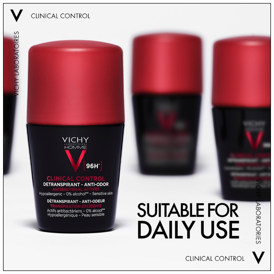 Vichy Deodorant Clinical Control 96H For Men 50ML