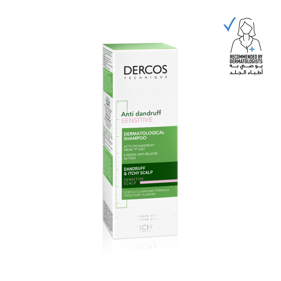 Vichy Dercos Anti-Dandruff Sensitive Scalp Shampoo 200Ml