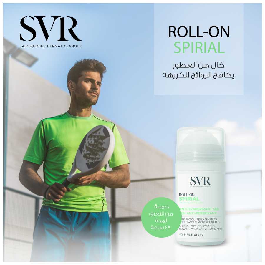 SVR Spirial Anti Perspirant Roll-On Deodorant 50Ml
