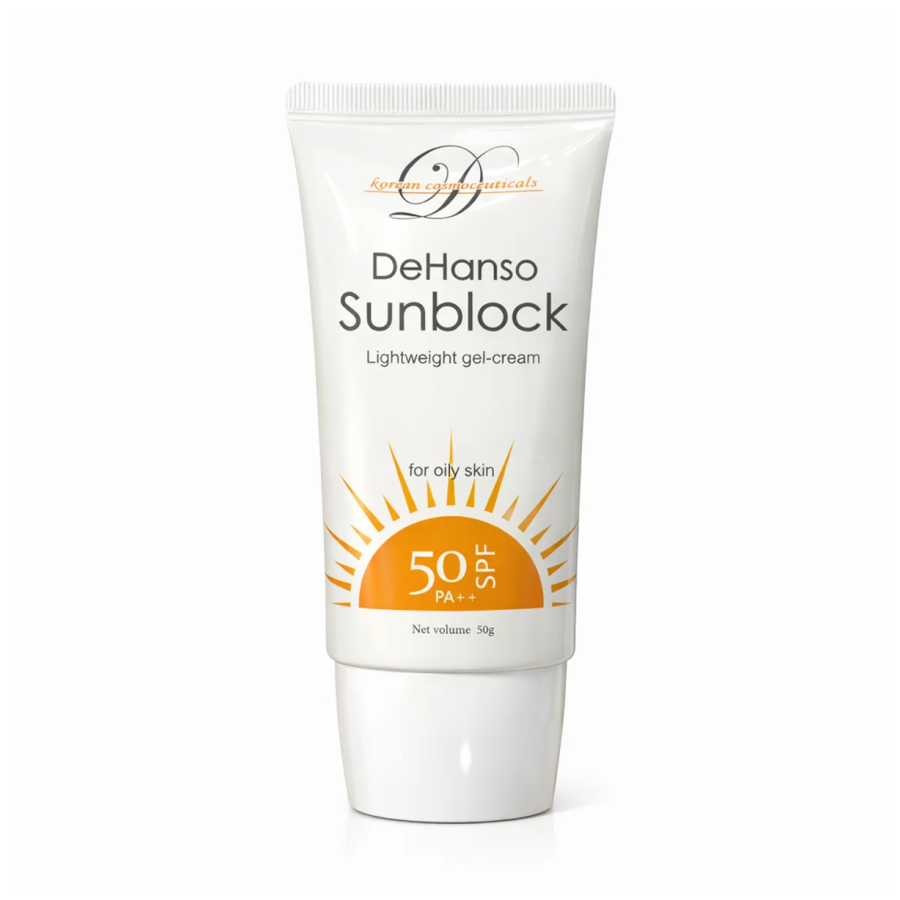 Dehanso Sunblock Lightweight Gel-Cream For Oily Skin 50G