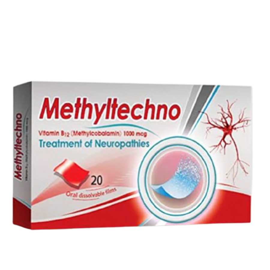 Methyltechno (Vitamin B12 1000mcg) 20 Oral Dissolving Films