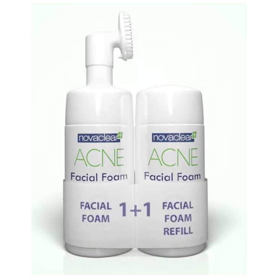 Novaclear Acne Facial Foam 100ML + Refill 100ML