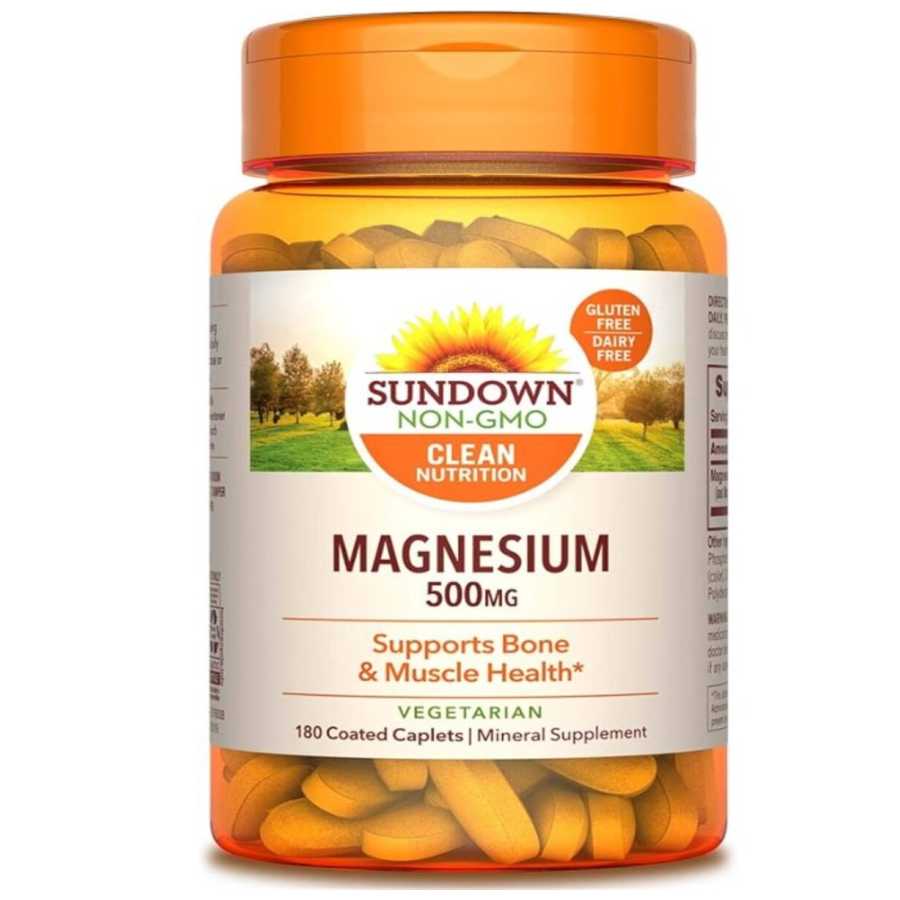 Sundown Magnesium 500 Mg 180 Cap
