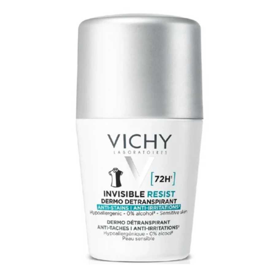 Vichy Deodorant 72H Invisible Resist Sensitive Skin Roll On 50Ml For Women