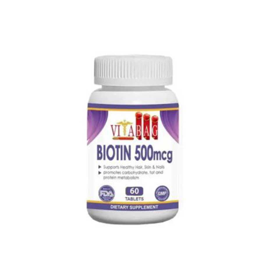 Vitabag Biotin 500Mcg 60Tab