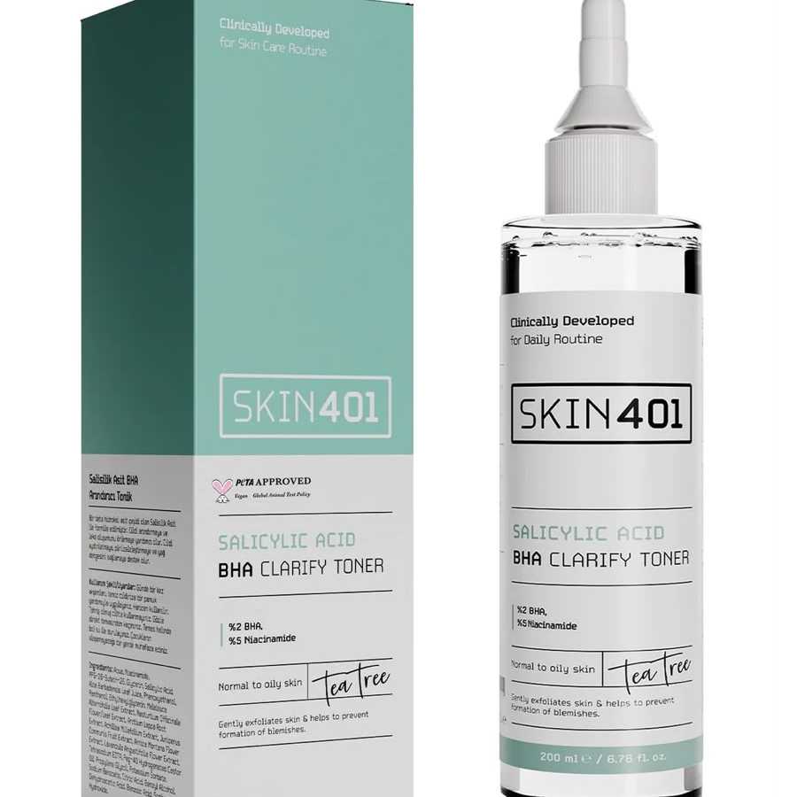 Skin401 Salicylic Acid Bha Clarify Toner 200 Ml