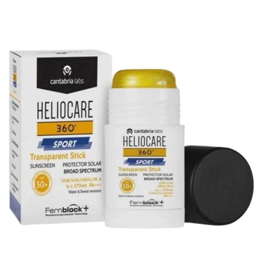Heliocare 360 Sport Transparent Stick SPF 50+, 25Gram