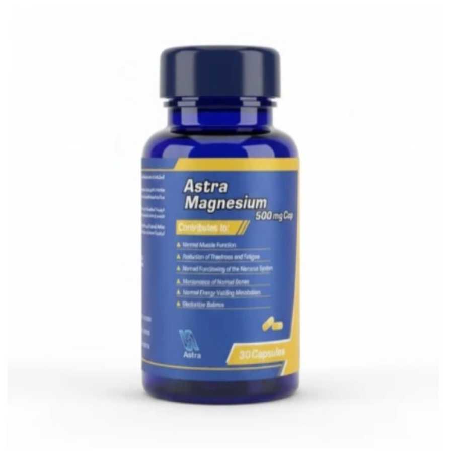 Astra Magnesium 500Mg 30Cap