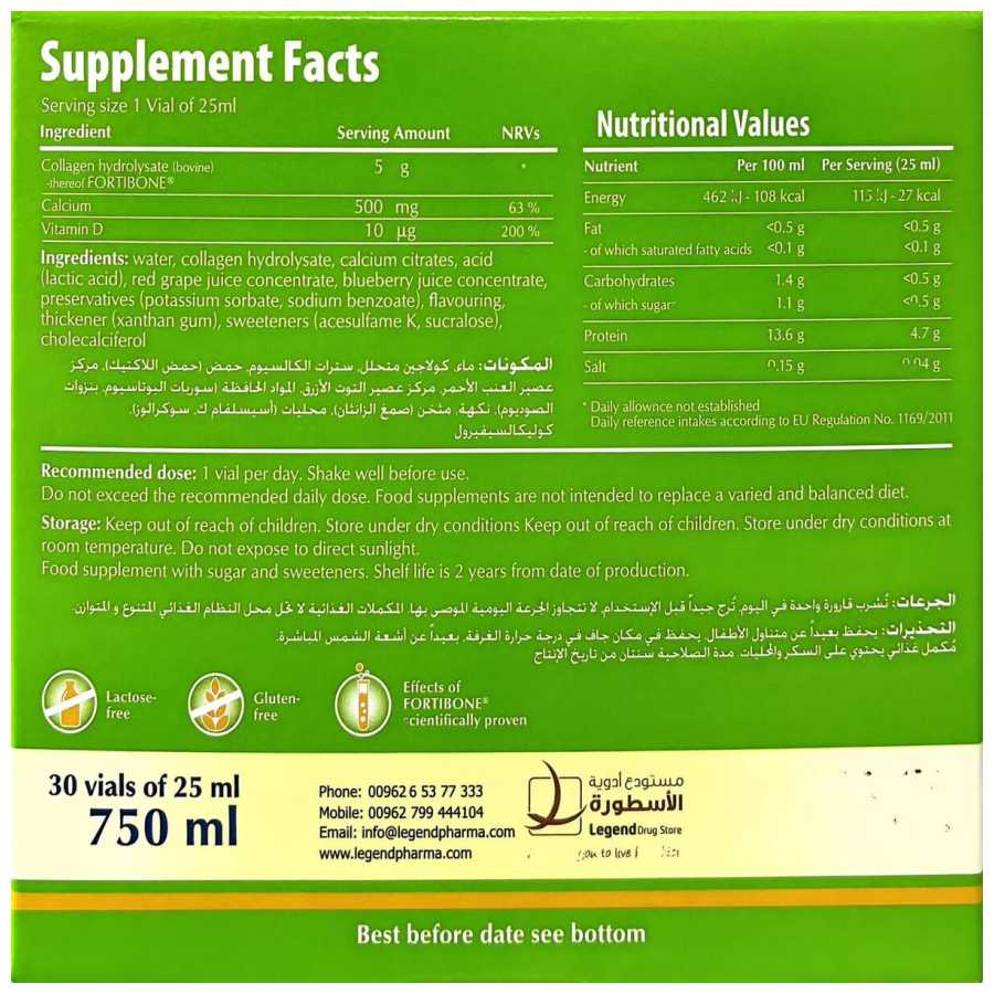 Ch Alpha Osteo ingredients