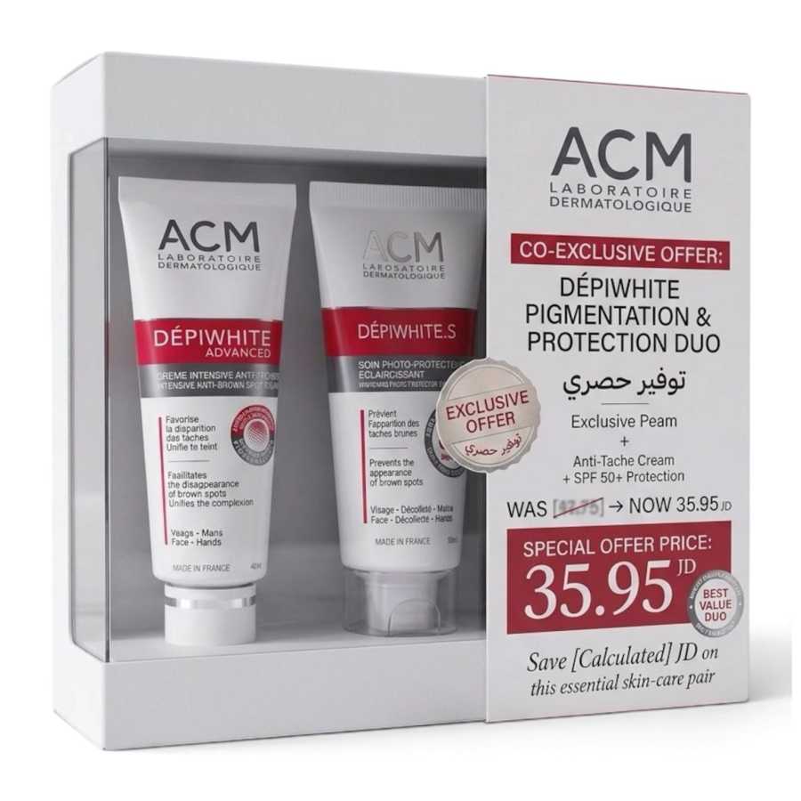ACM Depiwhite Advanced + Depiwhite S Spf50+ Package