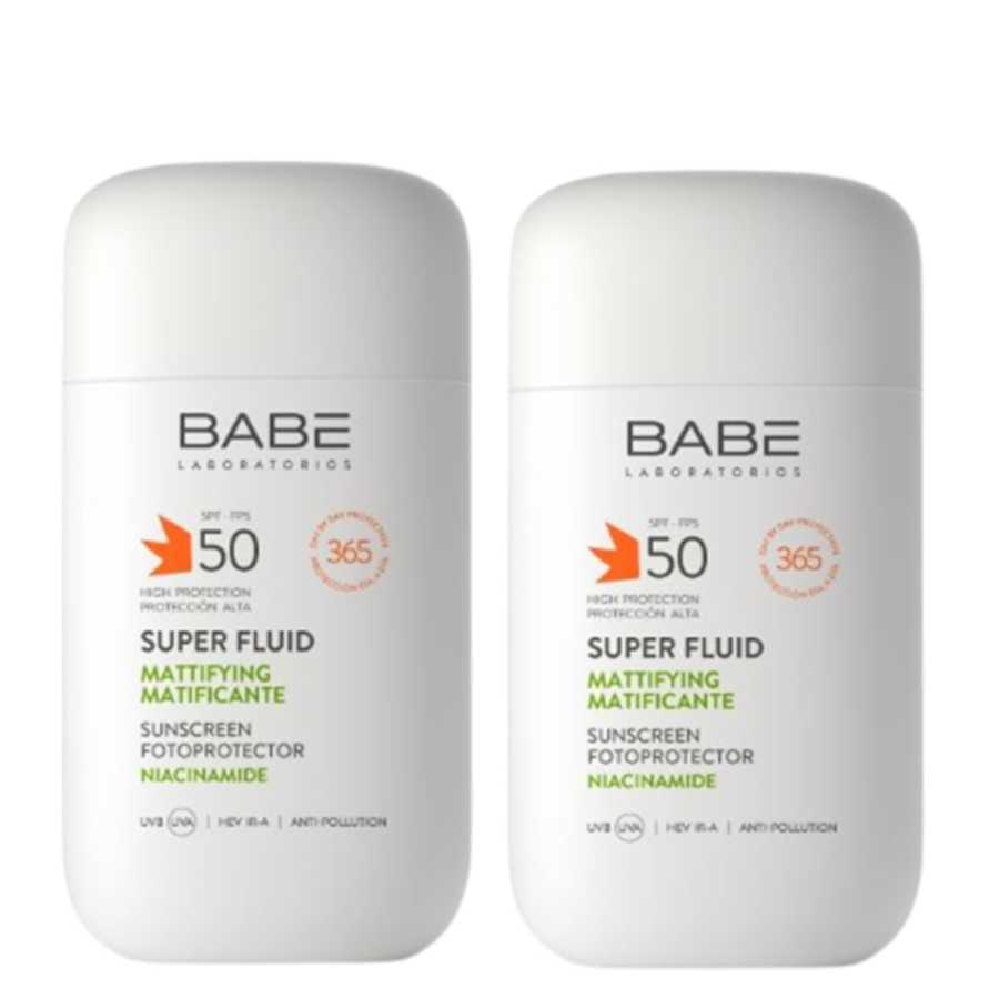 Babe Super Fluid Sunscreen Mattifying SPF50 Offer