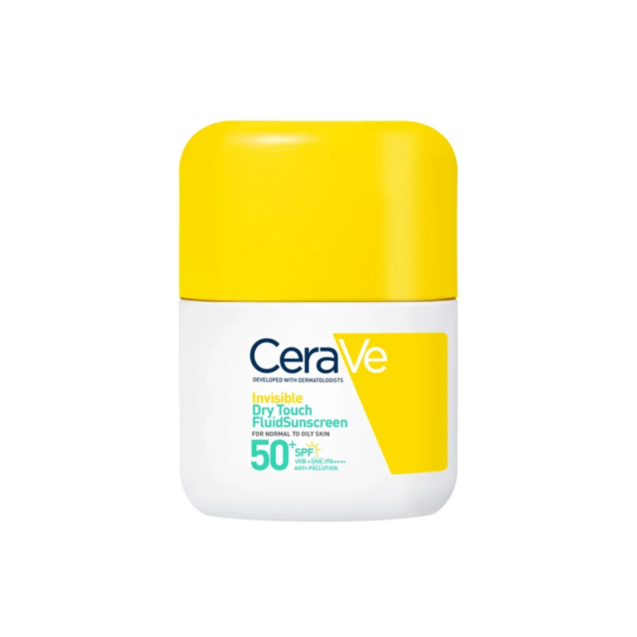Cerave Invisible Dry Touch Fluid Sunscreen 50+ Spf 50 Ml