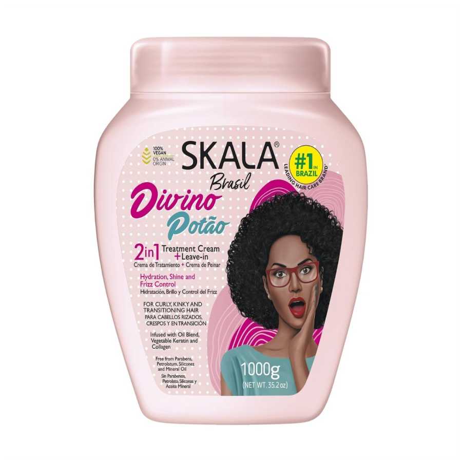 Skala Divine Power 2 In 1 Treatment Cream + Leave In 1000 G