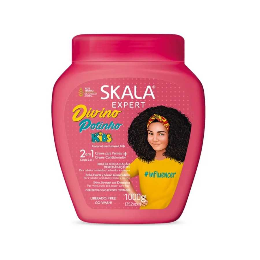 Skala Kids 2 In 1 Treatment Cream + Leave In 1000 G