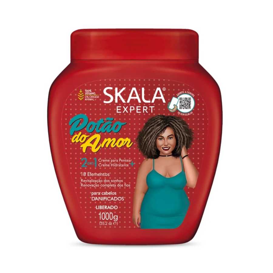 Skala Love Pot 2 In 1 Treatment Cream + Leave In 1000 G