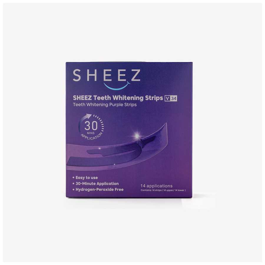 Sheez Teeth Whitening Strips 14 Strip