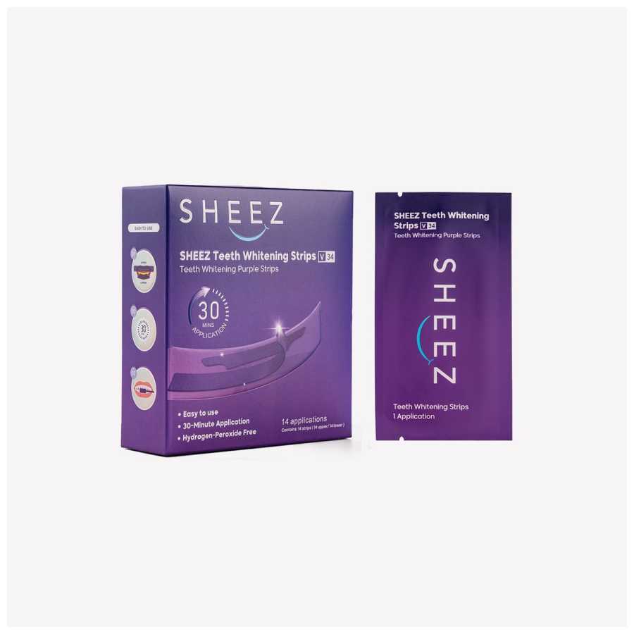 Sheez Teeth Whitening Strips 14 Strip