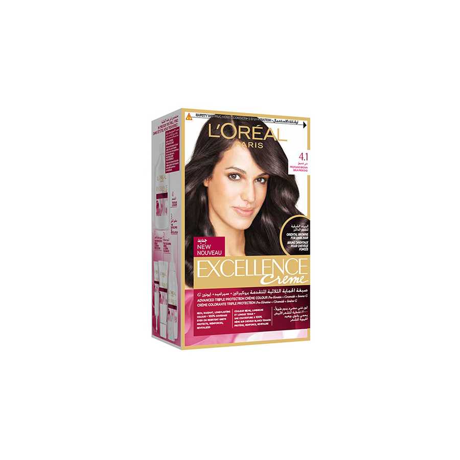 Loreal Excellence Profound Brown Color No. (4.1) | Sifsaf