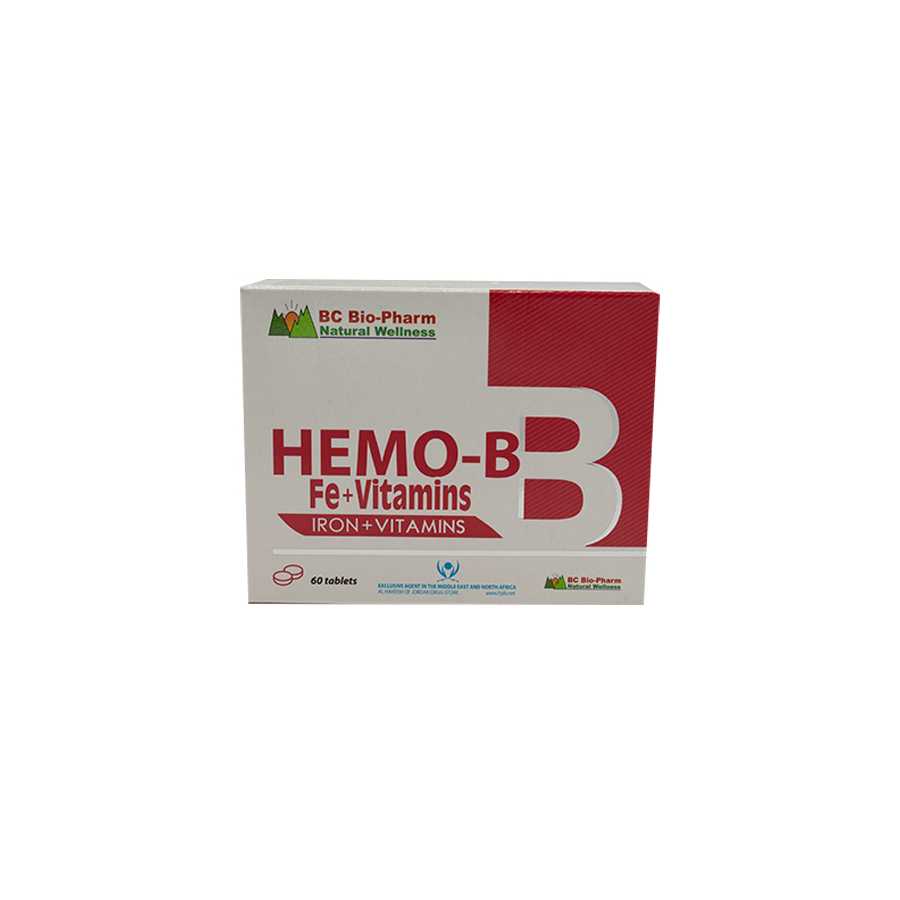 Hemo-B Iron With Vitamins 60 Capsule