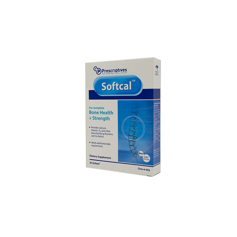 Softcal Calcium With Vitamin D3, 30 Tablet