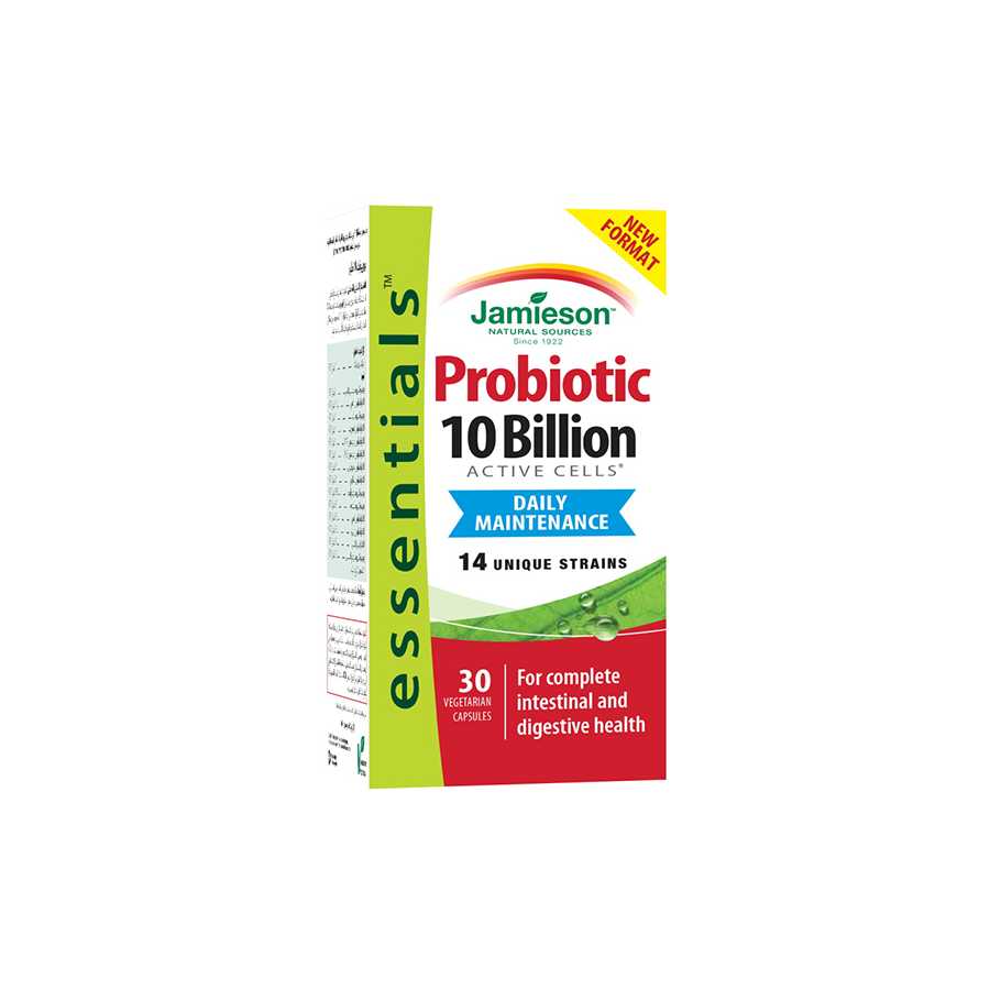 Jamieson Probiotic 10 Billion Active Cells, 30 Capsule