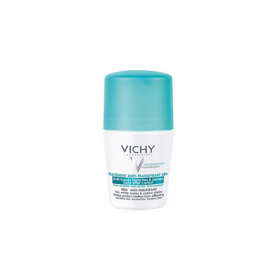 Vichy Anti Perspirant No White Mark Roll On Deodorant 50Ml