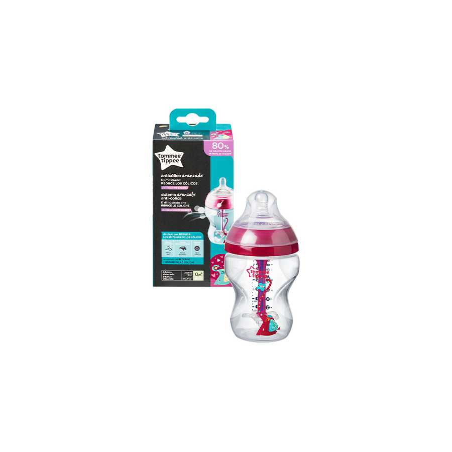 Tommee tippee colic bottles pink shop