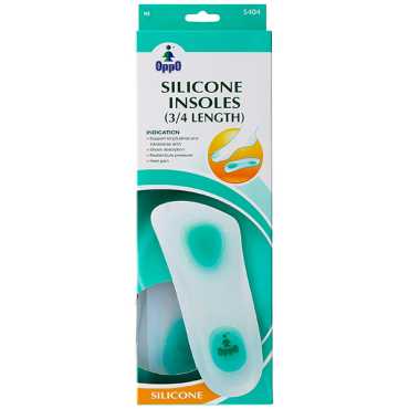Oppo Silicon Insoles 3\4 Length 5404