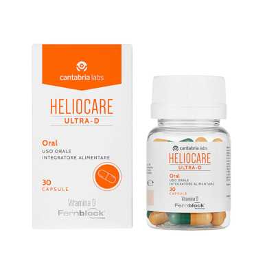 Heliocare Ultra-D Oral Capsules Boosts skin health 30 Capsules