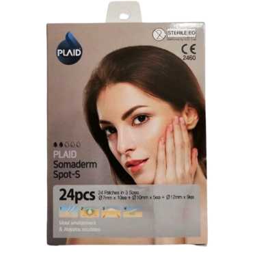 Plaid Somaderm Spot-S Patch 24PCS