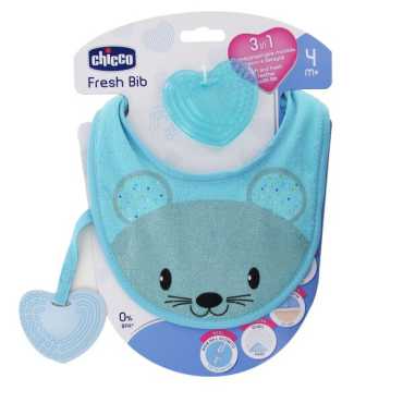 Chicco-Fresh-Bib-Teether-3IN1