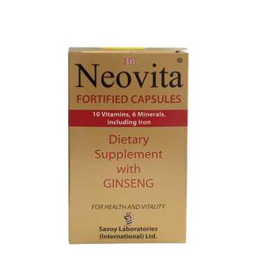 Neovita Multivitamins With Ginseng 30Cap