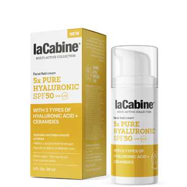 Lacabine 5X Pure Hyaluronic Cream Spf50, 30Ml
