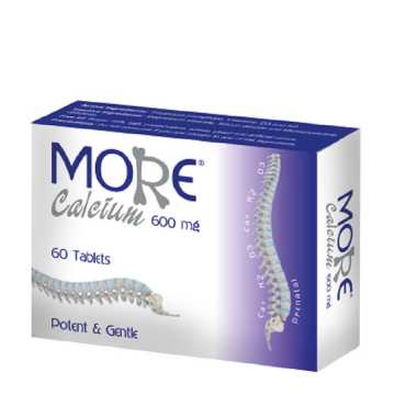 More Calcium 600 Mg 60Tab