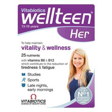 Vitabiotics Wellteen Hir (13-19) years 30Tab