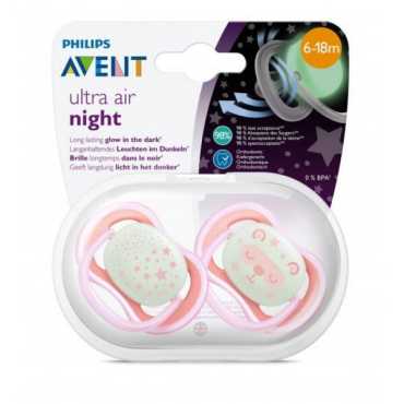Avent Soother Ultra Air Night 6-18M