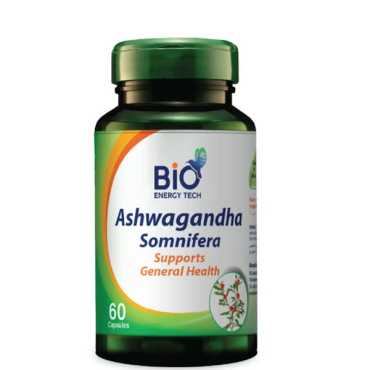Bio Energy Tech Somnifera Ashwagndha Root 60Cap