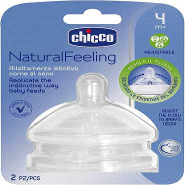 Chicco Teat Natural Feeling 4M+