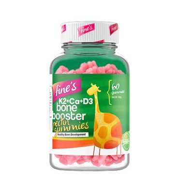 Fines K2+Ca+D3 Bone Booster 60 Gummies