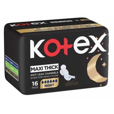 Kotex Maxi Night +Wings 16 Pads