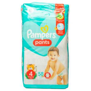 Pampers Baby Pants Size 4 (9-14 kg) 58 Pants