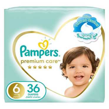 Pampers Premium Care Size 6 (13+ kg) 36 Diapers