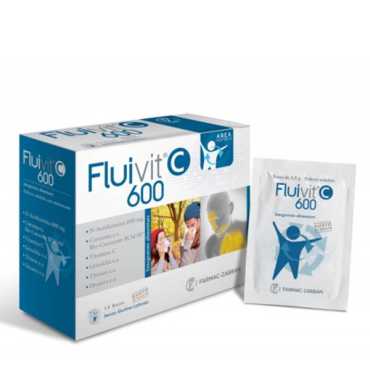 Fluivit C 600 Food Supplement 14 Sachets