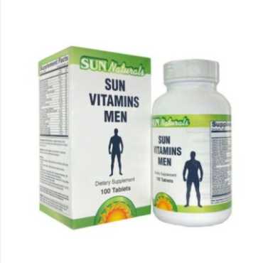 Sun Natural Sun Vitamins Men 100 Tablet
