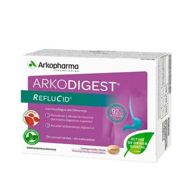  Arkopharma Arkodigest No Reflux  16 Chewable Tablets
