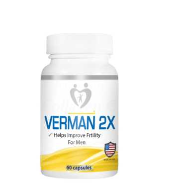 Verman 2X Anti Oxidant Dietary Supplement 60 Capsule
