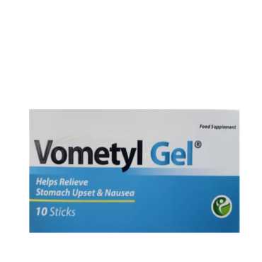 Vometyl Gel (Prevents Vomiting And Nausea ) 10 Sticks