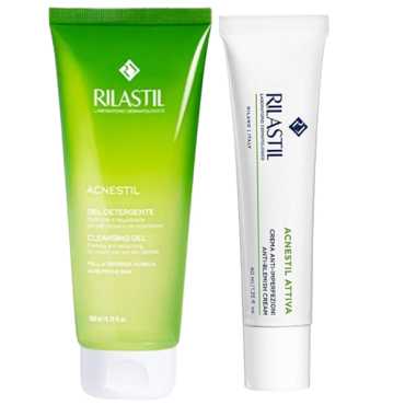 Rilastil Acnestil Attiva Cream + Acnestil Cleansing Gel Offer 