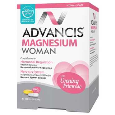 Advancis Magnesium Woman 30 Capsules + 30 Tablets