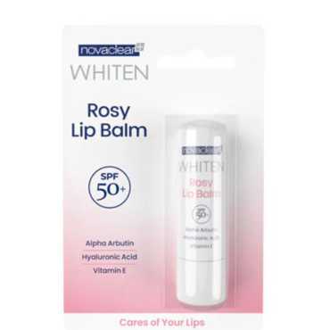 Novaclear Whiten Rosy Lip Balm Spf50+